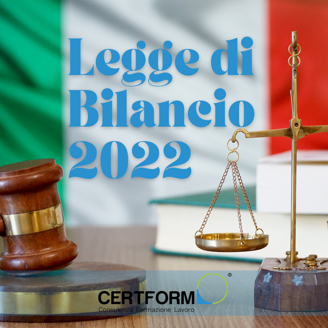 Legge di Bilancio 2022